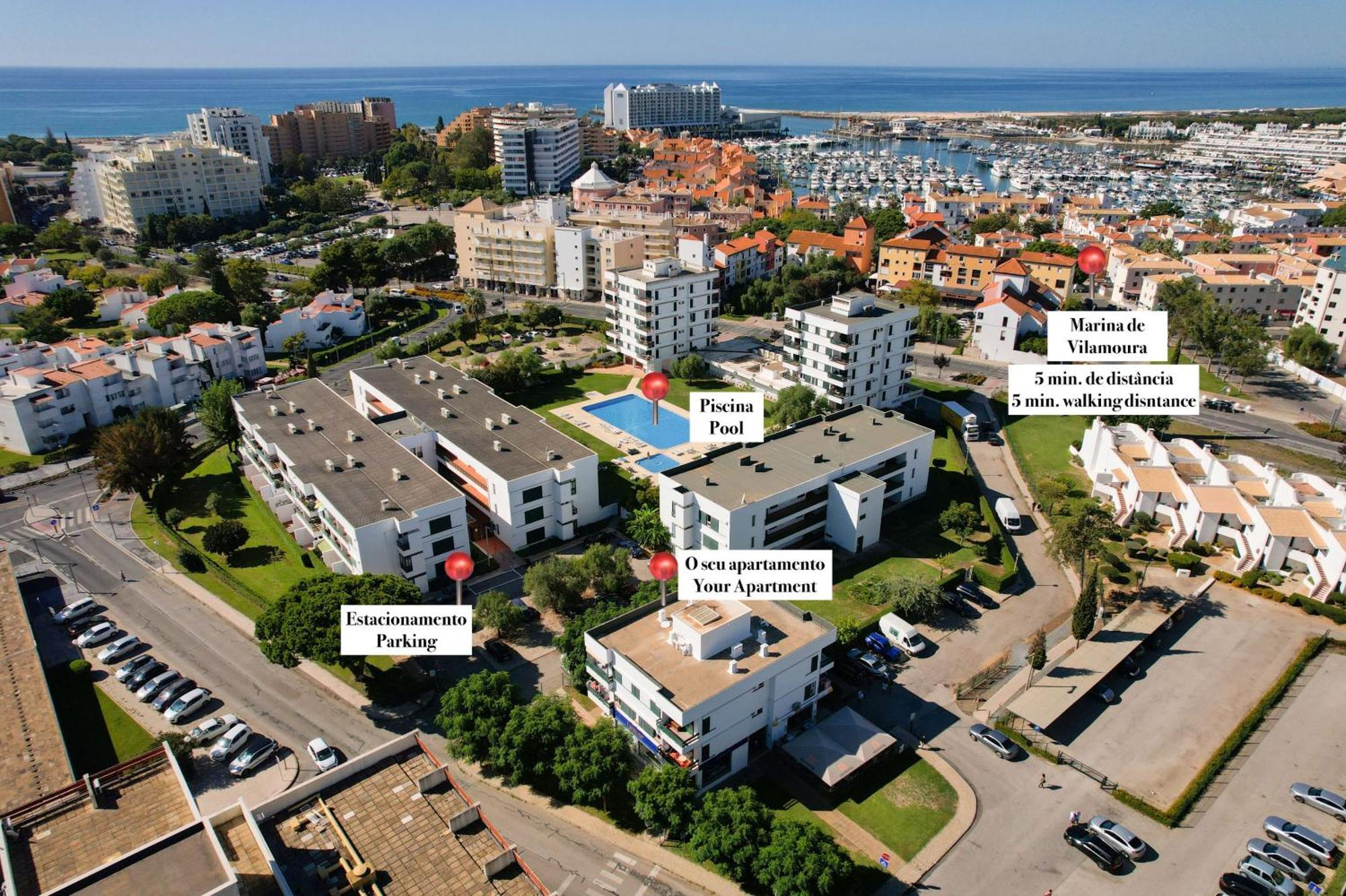 Centralgarve - Elegant And Cosy Studio In The Heart Of Vilamoura - Aldeia Do Mar T0 Buitenkant foto